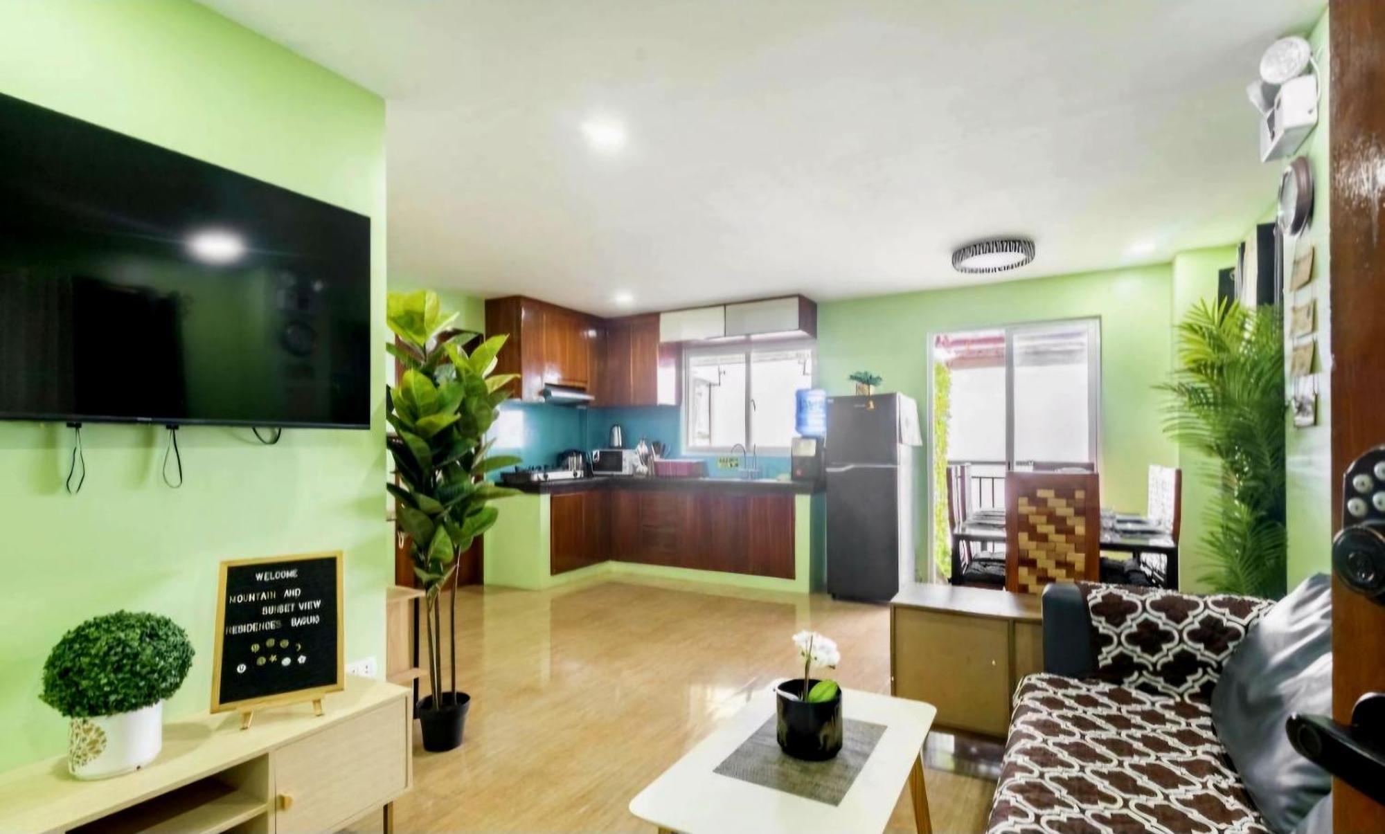 Mountain And Sunsetview Baguio Residences Baguio City Oda fotoğraf
